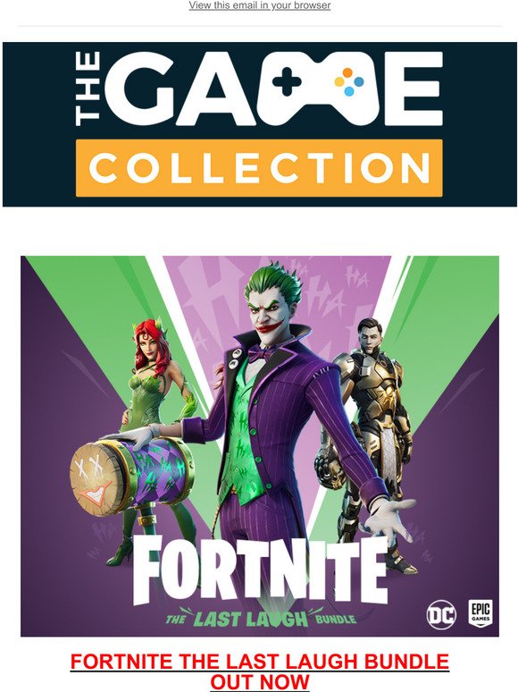The Game Collection Out Now Fortnite The Last Laugh Milled