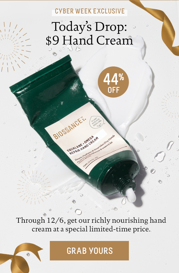 biossance hand cream