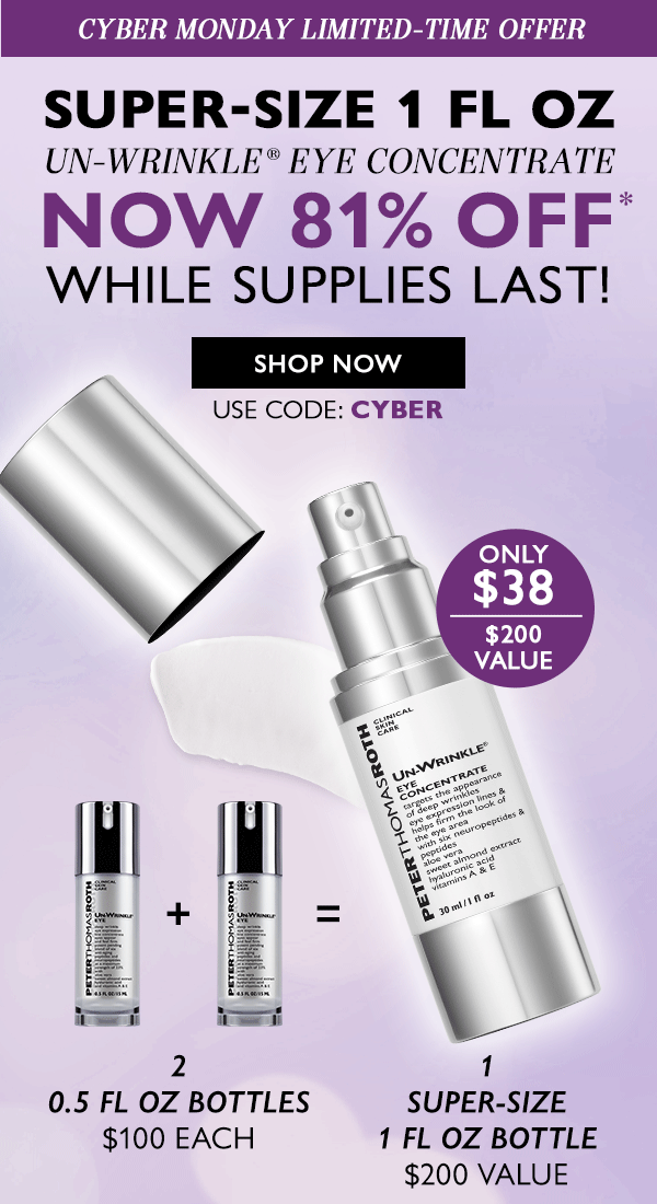 un wrinkle eye concentrate