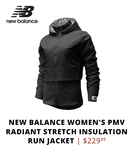 new balance women's pmv radiant stretch insulation run jacket