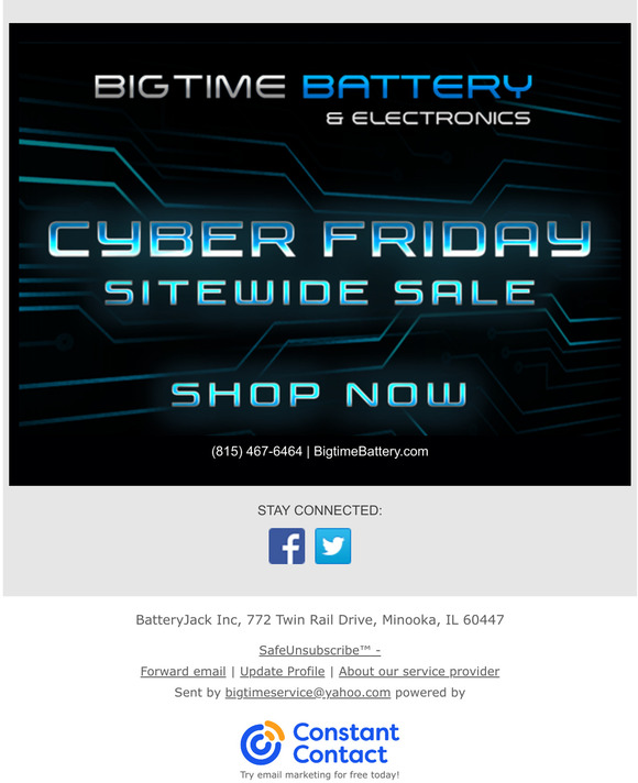 Cyber Friday Sale!