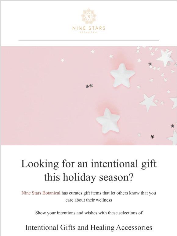 Nine Stars Botanicals Intentional Gifts