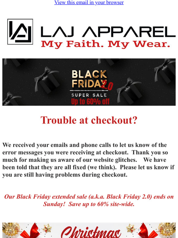 Up to 60% Off Sitewide!