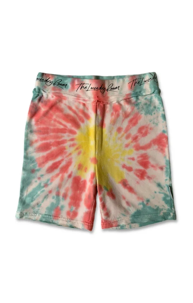 Image of Runyon Biker Shorts - Neon Dye