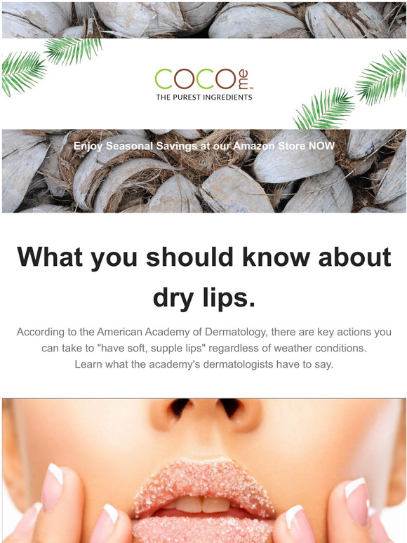 December Special For Dry Lips - It's not too late!