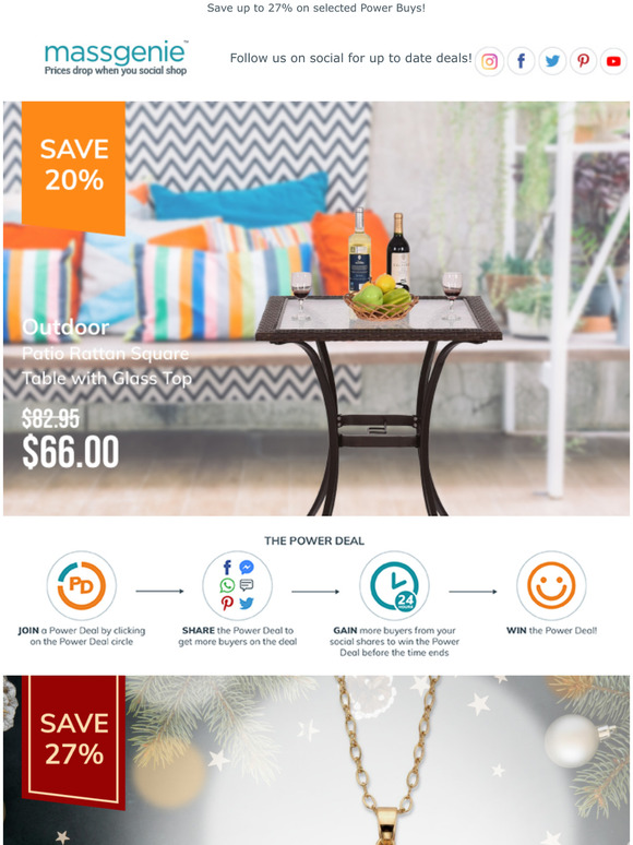 End Of The Year Furniture Deals On PowerBuy