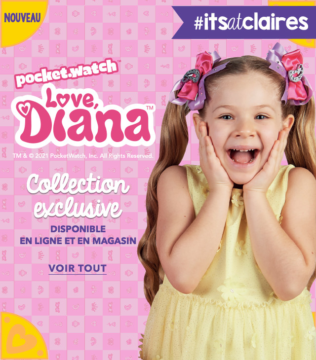 Claires Fr Nouvelle Collection Love Diana Chez Claire S Milled