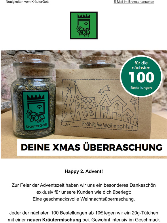 Unser Überraschung für dich 🎁