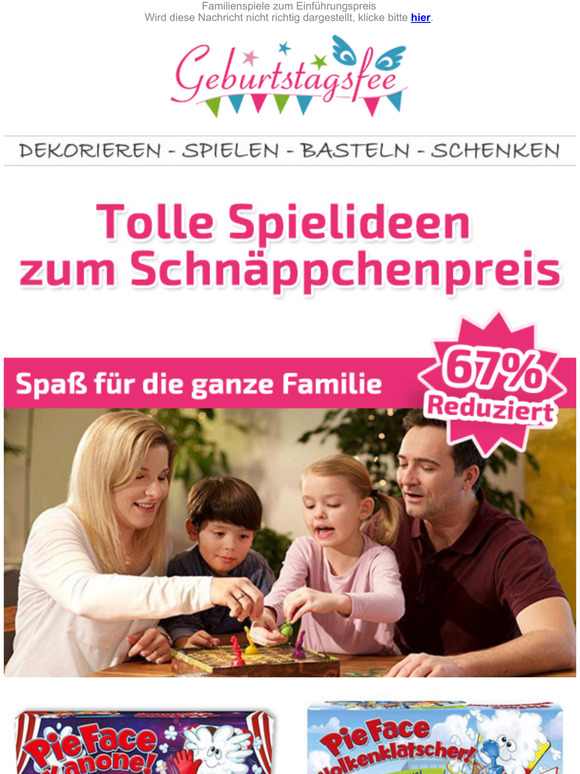 VORSCHAU - 67% Rabatt auf neue Spielekracher