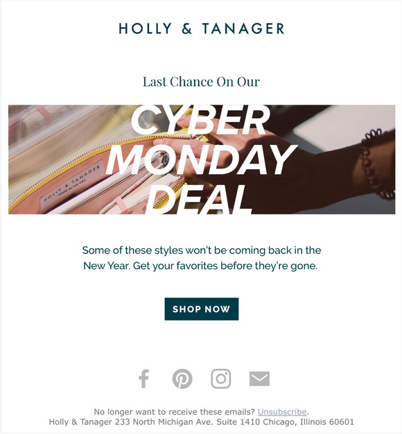 12 hours left! Our Cyber Monday deal is coming to an end.
