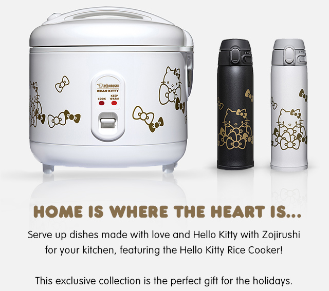 Hello Kitty Zojirushi x Hello Kitty = Cuteness for your kitchen! Milled
