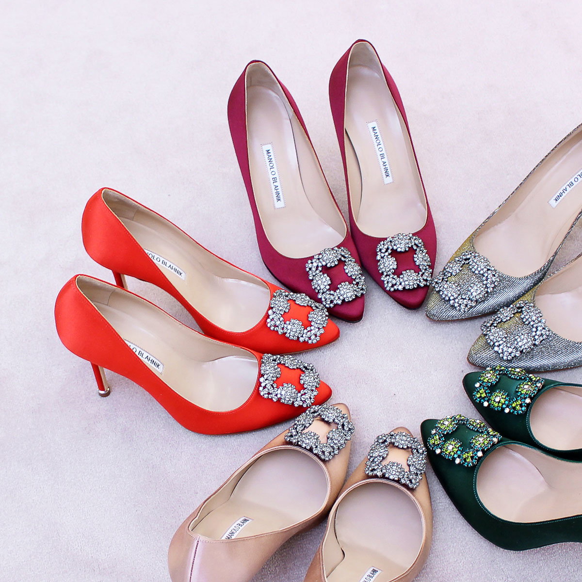 Savannah's: Manolo Blahnik: new shades 