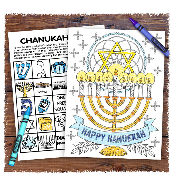 Featured image of post Crayola Hanukkah Coloring Pages