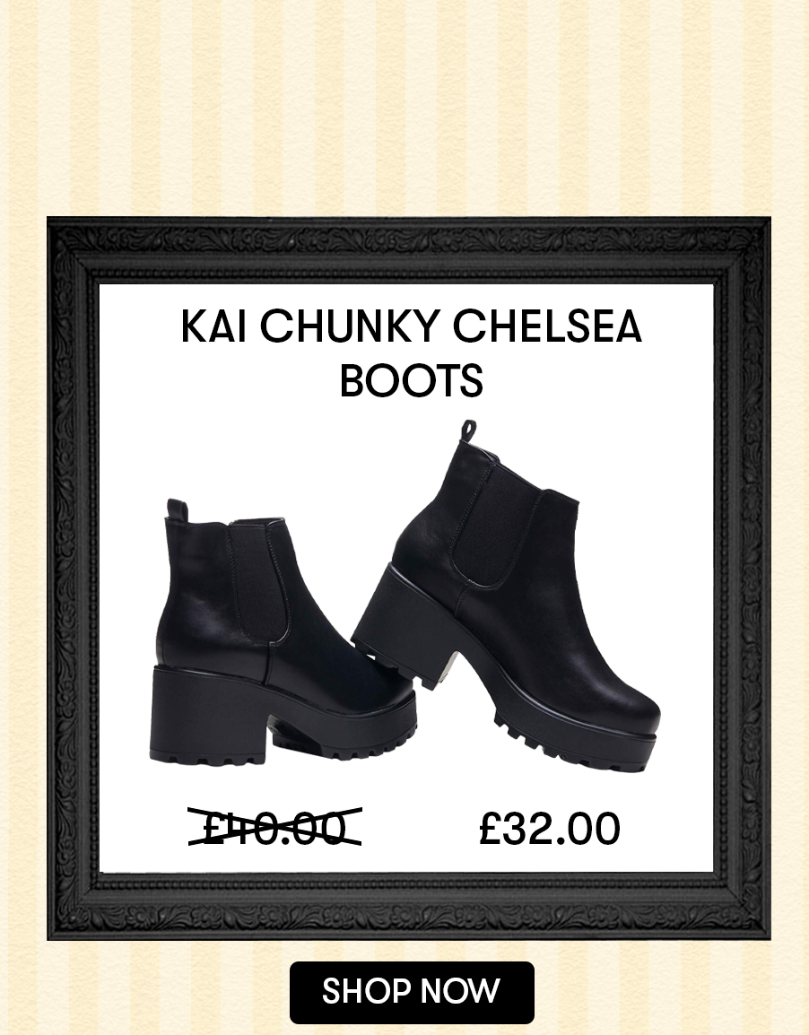 kai chunky chelsea boots