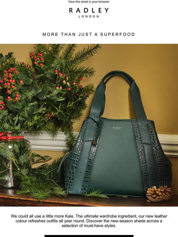 Radley London Meet the color of the season Milled