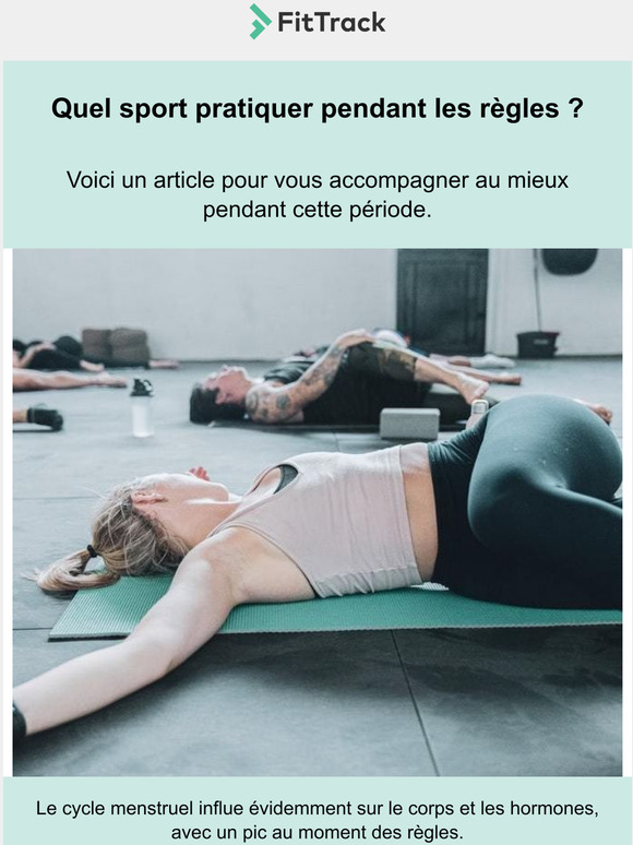 Sport pendant les règles ?