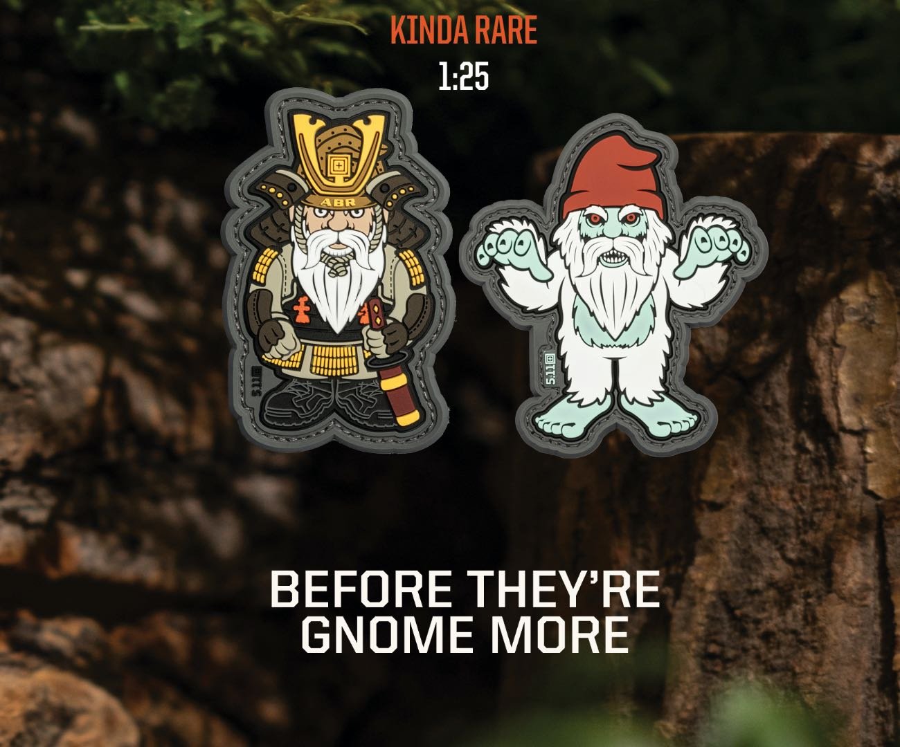 5.11 Tactical Gnome Blind Pack Series 2 Lumber Jack Patch 