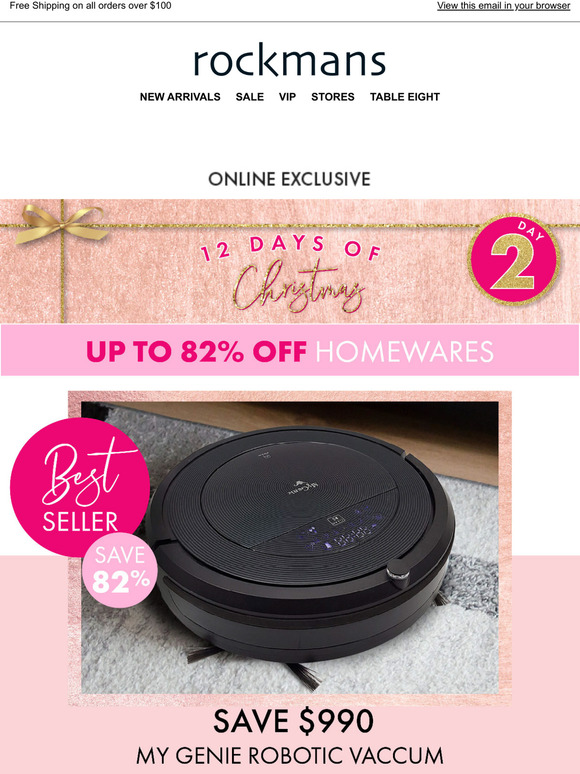 Up to 82% off Homewares... thank us later!