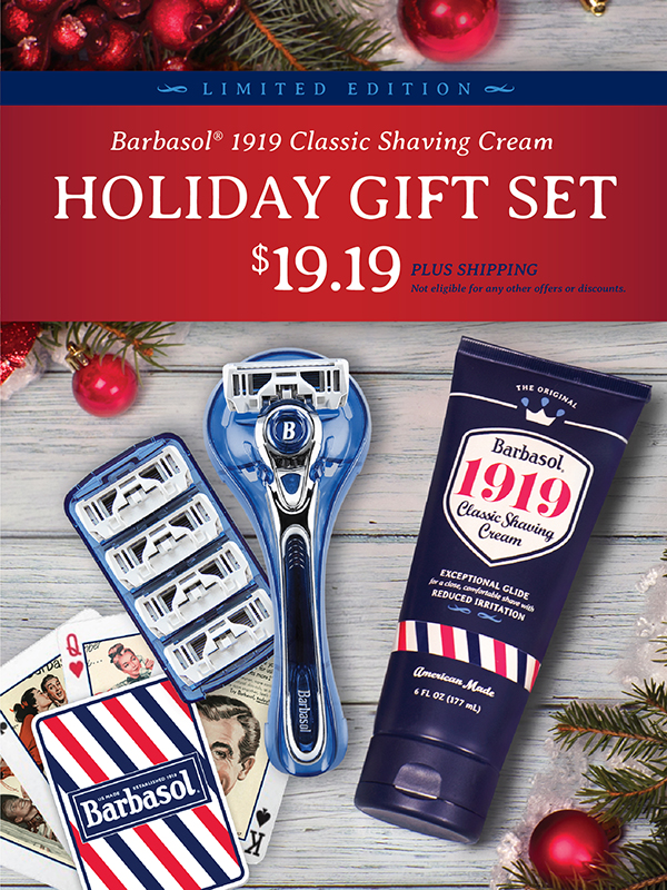 barbasol gift set