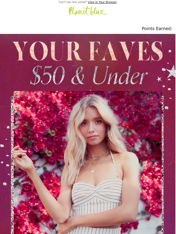 Your Faves $50 & Under ✨✨ Everything NOW 70-80% Off