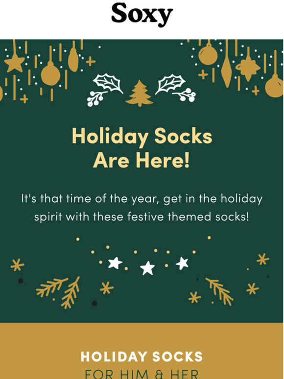 🎅Don't Miss These Holiday Socks🎄