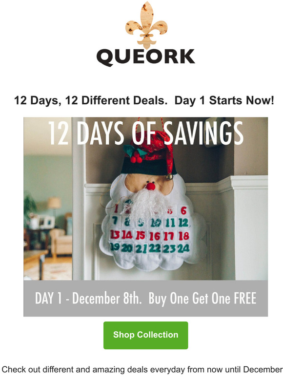 12 Days Of Savings Starts Now!🎁