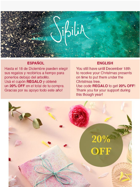 Christmas - 20% OFF
