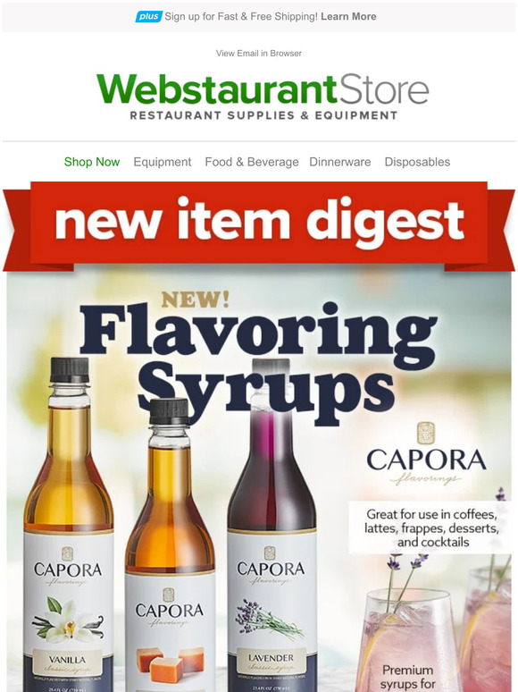 The WEBstaurant Store New to staurantStore Products from Great