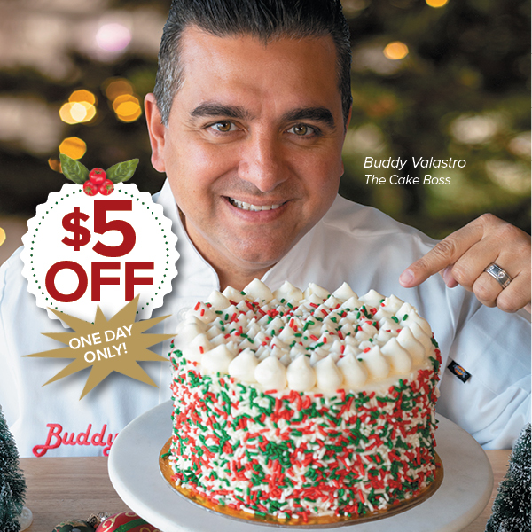 Buca Di Beppo Today Only 5 Off Our NEW Cake Boss Package! Milled