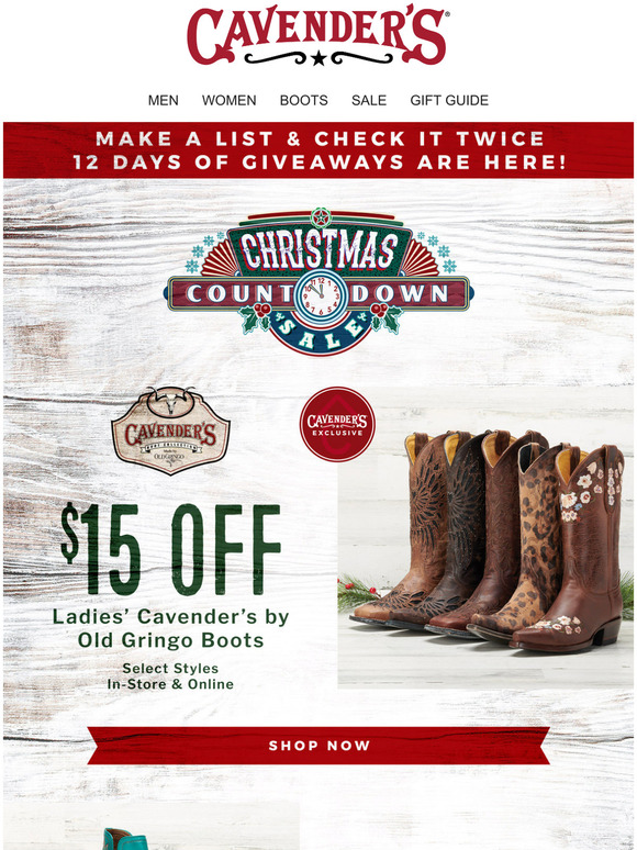 cavender's black friday 2019