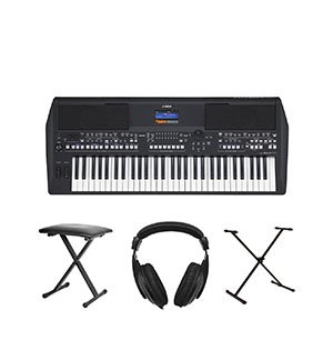 Yamaha PSR-SX600 Workstation Keyboard Bundle
