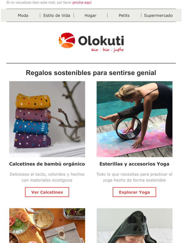 Regalos sostenibles para sentirse genial