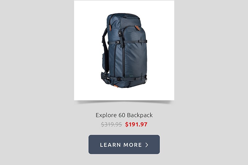 Explore 60 Backpack
