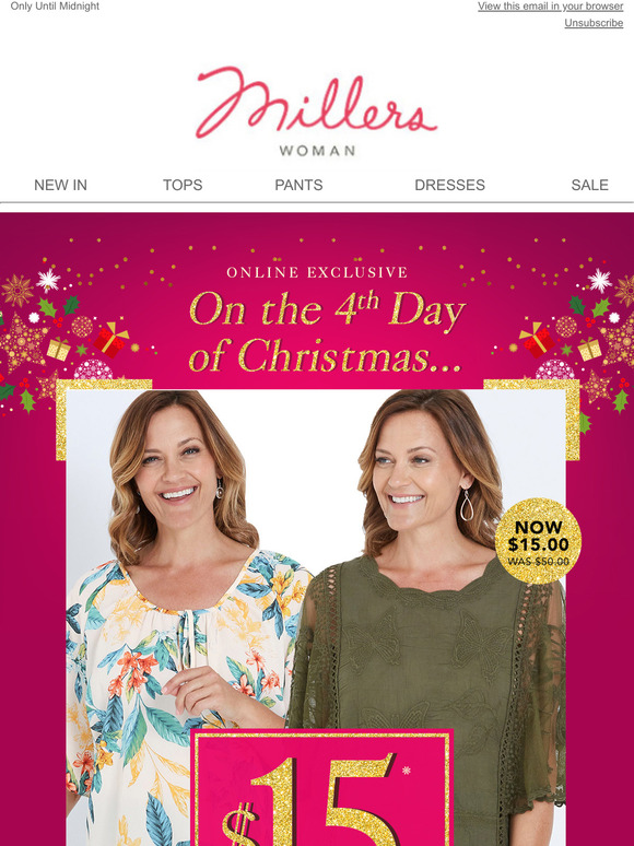 Bigger and BETTER! $15 Flash Sale Starts Now