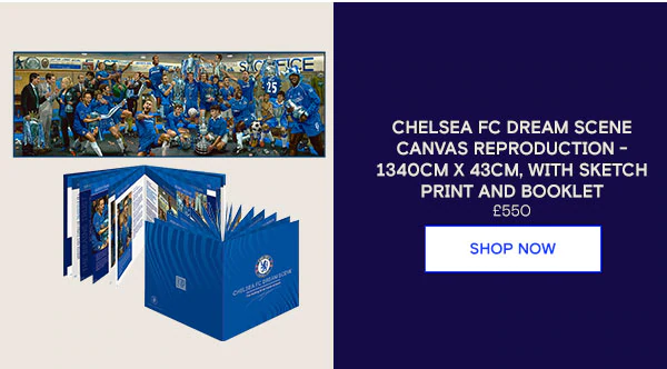 Chelsea Megastore New Chelsea Dream Scene Artwork Milled