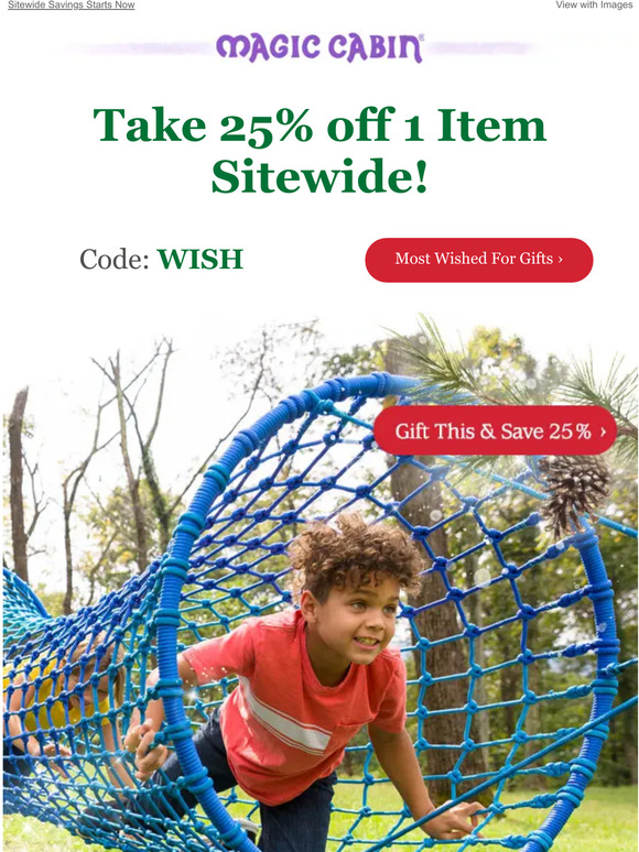 25% Off Their Favorite Gift