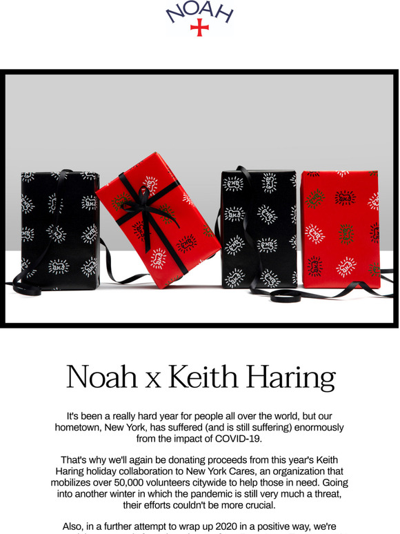 Noah Clothing: Noah x Keith Haring now live on the site | Milled