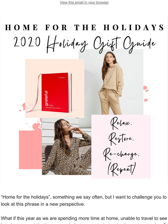 Elaine’s Holiday Gift Guide