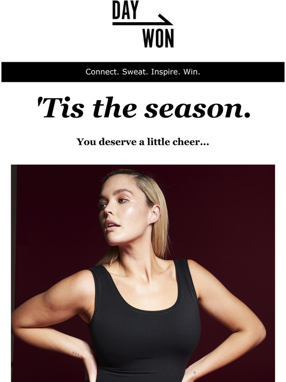 You deserve a little cheer...