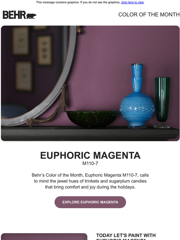 Behr Color Of The Month