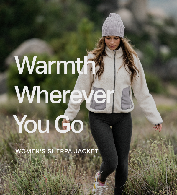 vuori womens alpine sherpa jacket