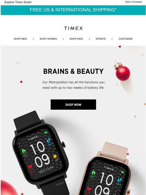 timex new smartwatch