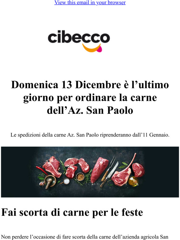 - 2 Giorni Per Ordinare la Carne di San Paolo