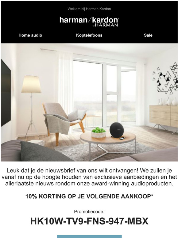 Je hebt je eerste exclusieve voordeel ontgrendeld; 10% korting!