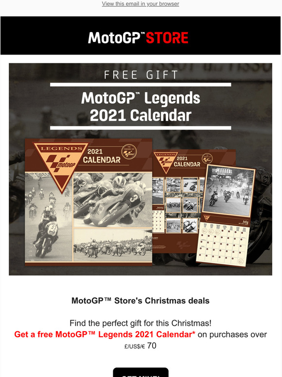 Moto Gp Store Just Arrived New Motogp 2021 Wall Calendar Milled