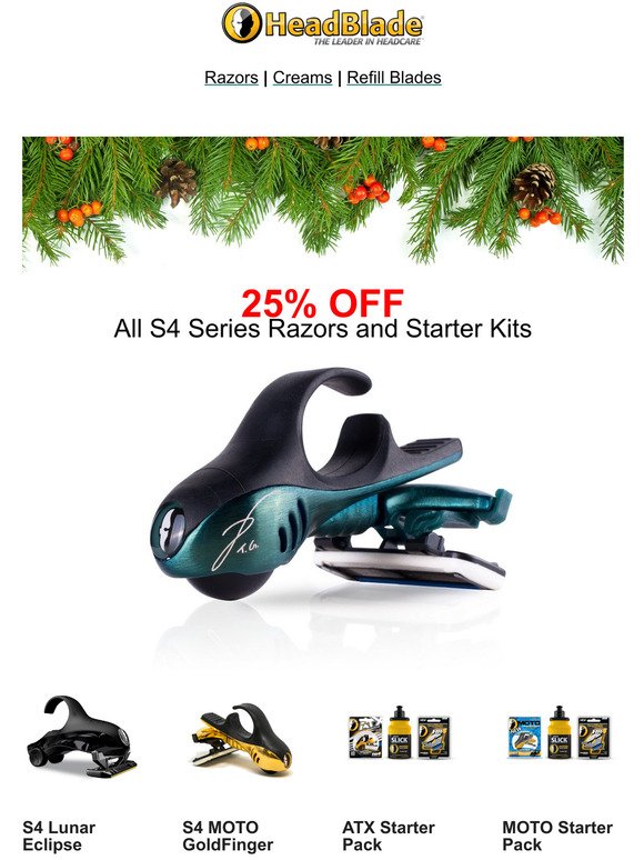 📢 Deck the Halls! 25% OFF S4s and Starter Kits