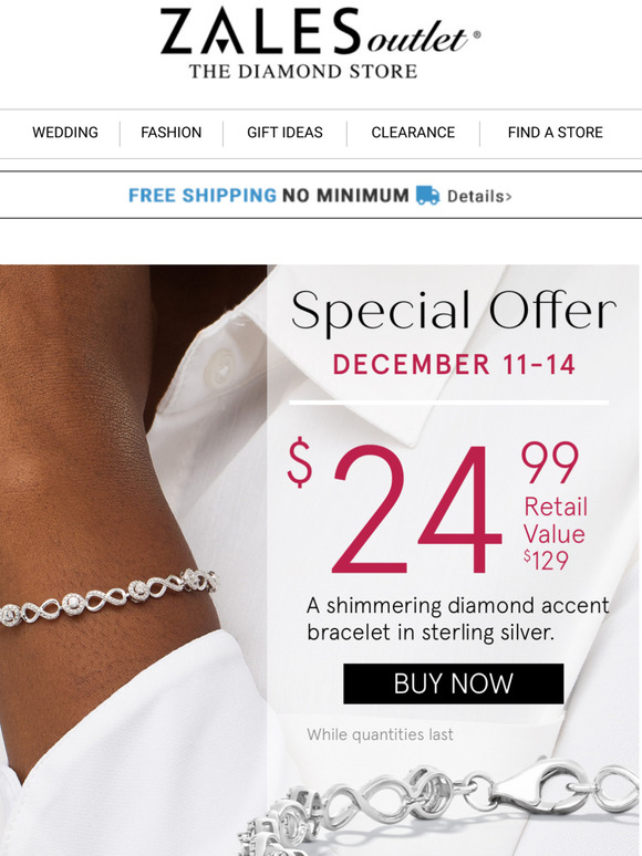zales bracelet sale 24.99