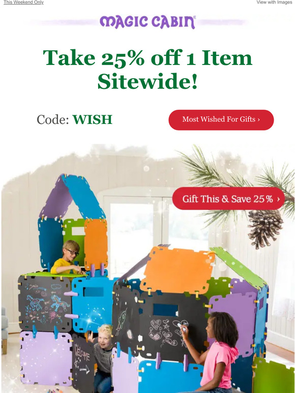 Their Favorite Gift is 25% Off!