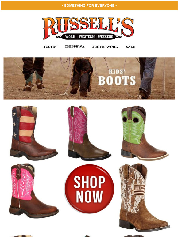 russells boot barn