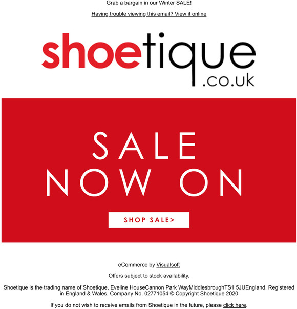 Our SALE is on!